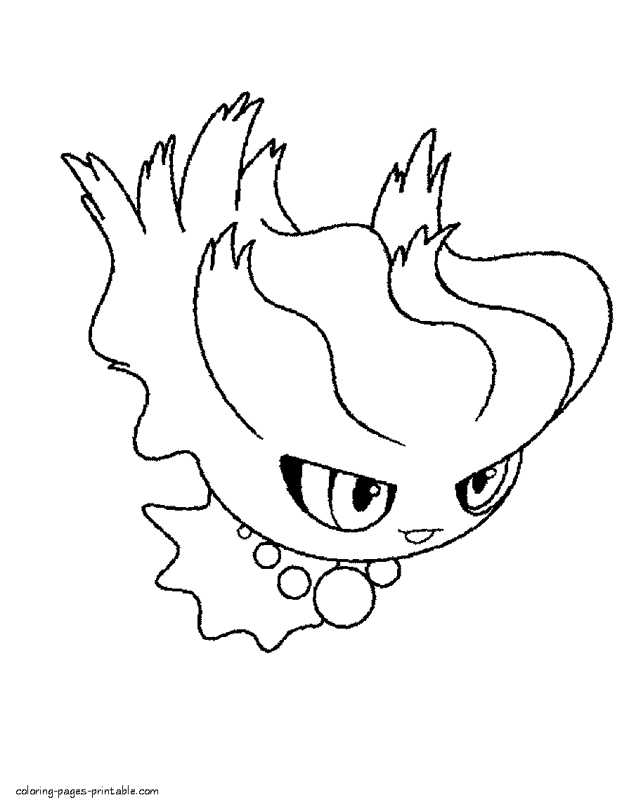 Pokemon colouring book. Anime
